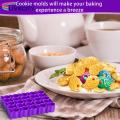 Goldfish Cookie Cutter 25-cavity Mini Fish Biscuit Cutter Mold for Animal Food-grade Baking Tool for Fish-shaped Treats Perfect for Mini Fish Biscuit Cutters. 
