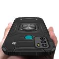 O-Lonnie for Infinix Hot 9 Play Back Cover Camera Protect ring finger stand holder Phone Case. 