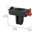 TS Magnetic Quick Release Mount Compatible For DJI Osmo Action 5 Pro/4/3 Camera Mount Adapter Bracket Accessories. 