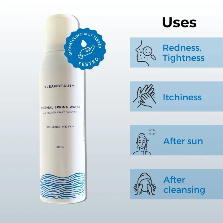Klean%20Beauty%20-%20Thermal%20spring%20water%20150ml%20Mineral-rich%20hydration%20for%20sensitive%20skin,Refresh%20your%20skin,%20Soothe,%20hydrate,%20and%20glow%20with%20our%20top-rated%20thermal%20spring%20water%20mist!%20-%20Image%204
