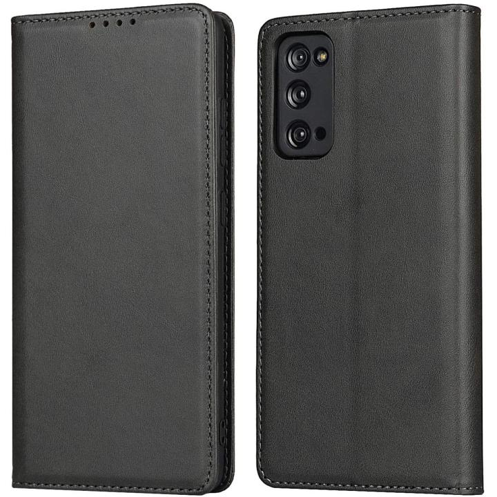 For Samsung Galaxy S20 FE - Full Protective Premium Soft Leather Front and Back Kickstand Flip Cover Case For Samsung Galaxy S20 FE