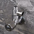 Toilet Copper T-Adapter G1/2 T-Valve Diverter Valve Three Way Device Hole Water Pipe For Bath Bidet Sprayer Shower Home Improvem. 