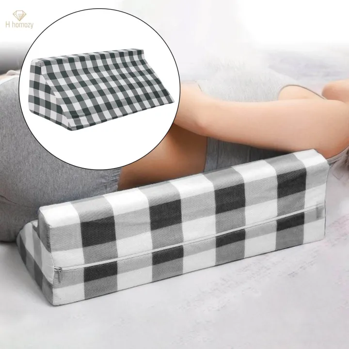 Pillow%20Wedge%20Back%20Positioning%20Pillow%20Slanted%20for%20Disable%20Seniors%20Green%20Lattice%20-%20Image%206