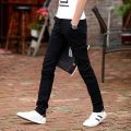 Its Trending Stylish Jeans pants for Boys or Men in Black Color for New Style Fashion. 