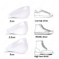Invisible Height Increase Insoles Women Men Heel Pads Silicone Gel Heel Cups Lift Socks Insole For Heel Arch Support Foot Care. 