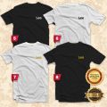 LEE T-Shirt Men Women Soft Cotton Fashion Clothing Clothe Kaos Baju Tshirt Lelaki Perempuan Streetwear Sleeve Neck Casual Tee Tops Apparel Idean Style S136. 