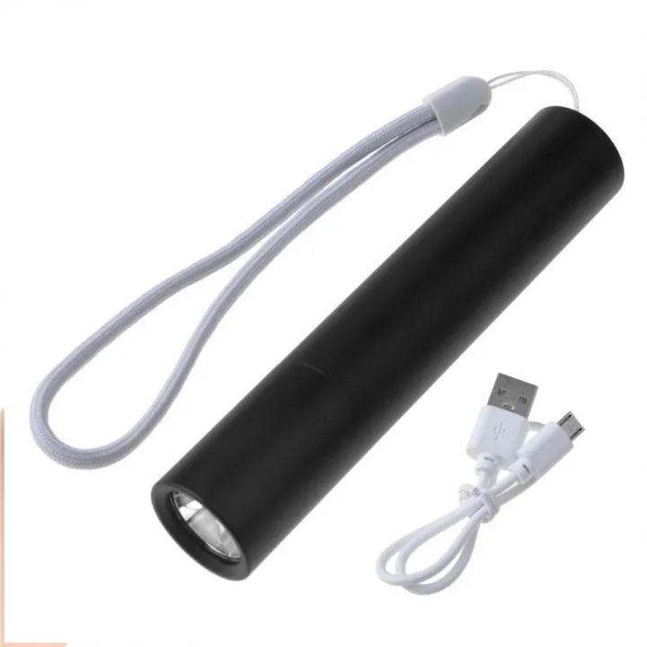 Rechargeable LED Torch Light Mini Pocket Flashlight Emergency light camping torch with charger Multiuse