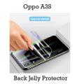 Oppo A3S  - Back Protector Clear Soft Film For Oppo A3S - Back Protector. 