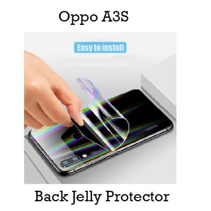 Oppo A3S  - Back Protector Clear Soft Film For Oppo A3S - Back Protector