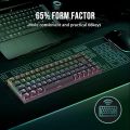 RK ROYAL KLUDGE RK68 Wireless Hot Swappable 65% Mechanical Keyboard, 68 Keys Compact Bluetooth Gaming Keyboard with Stand-Alone Arrow/Control Keys, Blue Switches_ UK Layout. 