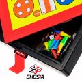 Magnetic 4 Player Ludo with Lock Clip and Storage Space For Fun & Learn Education Family Ludo Game - 2203. 
