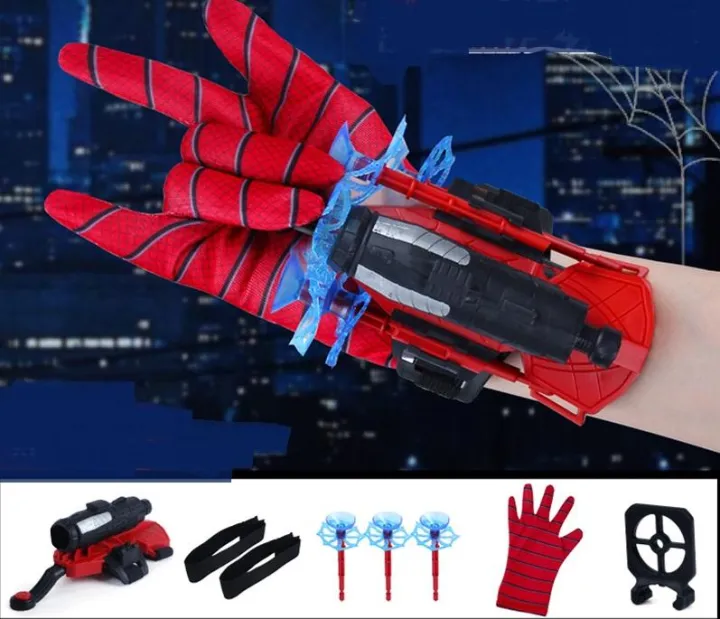 Spiderman%20Web%20Launcher%20Toy%20for%20Kids%20%E2%80%93%20Silly%20String%20Spider%20Role-Play%20Set,%20Hero%20Glove%20with%20Wrist%20Launcher,%20Kids%20Plastic%20Cosplay%20Glove%20Inspired%20by%20Hero%20Movie%20%E2%80%93%20Without%20Glove%20(%201%20Set%20)%20-%20Image%206
