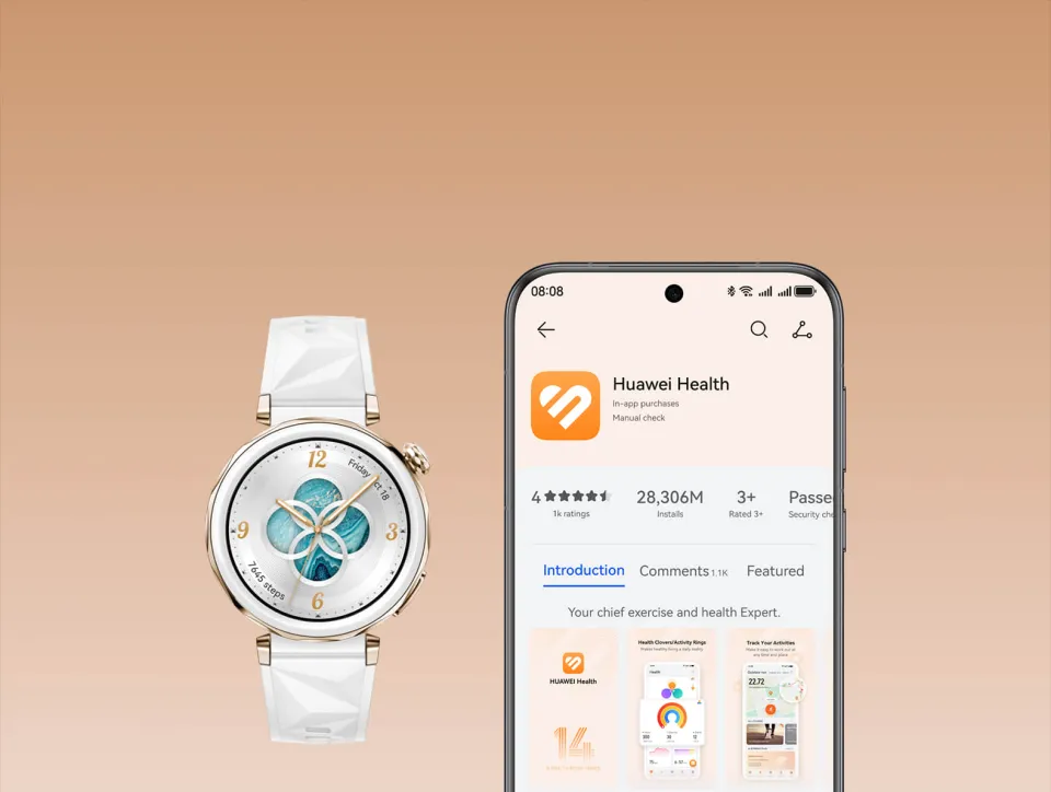 Huawei Watch GT5 Pro 46mm Smartwatch, Sharp-Edged Design, upto14 Days Battery Life, Pro-level Sports Watch, iOS & Android Compatible