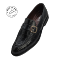 Dejavu Black Gam Fashion Shoes by Sole in Box. 
