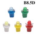 10pcs B8.5D T3 T4.2 T4.7 car LED car Dashboard Instrument Cluster Light Car Panel Gauge Dash Bulb blue red green yellow. 