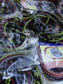 Motorcycle Bicycle luggage rope belt 10pcs mountain bike equipment shelf hook elastic strap with rubber band motorcycle elastic. 