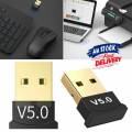 Usb Bluetooth Adapter 5.0 With Surprise Gift. 