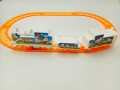 Hello kitty train with train track set toy for kids(boys and girl)( With Free Cells. 