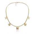 Butterfly Chain Necklace - Trending Golden Design Butterfly Pendant Necklace Choker for Women & Girls. 