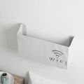 Wall-mounted router box Office Media Decor Console Wifi Wifi box Wireless storage boxes Rack Bracket Hangings Wall Shelf. 