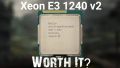 Intel® Xeon® Processor E3-1240 v2 8M Cache, 3.40 GHz. 
