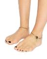 Black Copper Afghani Anklet for Women. 