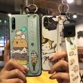 Wristband mobile phone case Phone Case For Huawei P40 Lite E/Y7P/Honor 9C Back Cover Anti-dust phone case Cute Cartoon. 