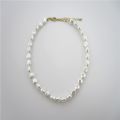 white baroque pearl necklace of pearl necklace men. 