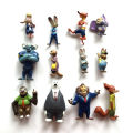 12Pcs/Set Disney Zootropolis Cartoon Action Model Doll Toys Anime Figures Judy Hopps Nick Wilde Fox Rabbit Kids Christmas Gifts. 