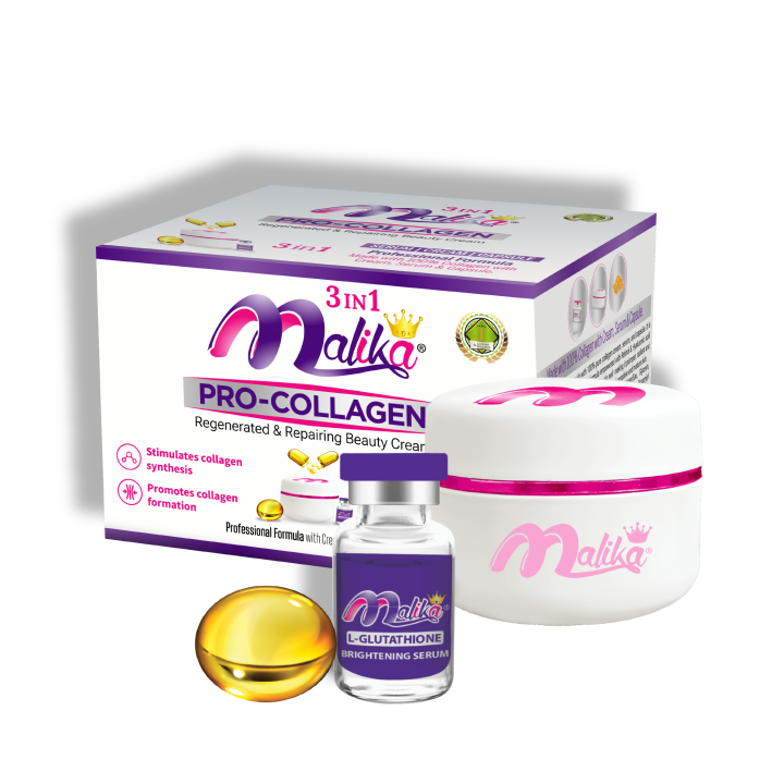 Malika Pro Collagen 3 in 1 Beauty Cream