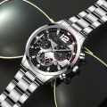 Men's Watch Quartz Watches Non-Mechanical Sports Boys Metal Steel Band Watches Calendar Display Luminous Hand Watches, Ideal choice for Gifts. 