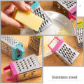 Mini Four Sided Grater And Peeler Tool for Vegetables, Stainless Steel Box  with Handle, Multifunctional Tiny Cheese , Garlic Grater And Lemon Zest. 