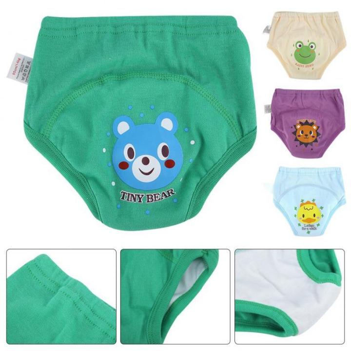 NYT%204Pc%20/%20Baby%20Boys%20Training%20Pants%20Potty%20Training%20Toddlers%20Toddlers%20Cute%20Cartoon%20Waterproof%204-Layer%20Diapers%20-%20Image%208