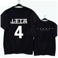 Anime Slam Dunk Sannoh High School Basketball Team T Shirt Women Men Summer Cotton Hip Hop Short Sleeve Harajuku Clothes. 