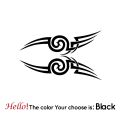 1 Set Helmet Decal Waterproof sticker Reflective Helmet Motorcycle Styling Stickers. 