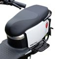 One Pair (2-Pieces) of Pillion Rider Footrest / Rear Passenger Ladies Foot Rest for Relaxed Seating / Pichlah Paidan ; METRO YADEA E8S Pro Electric Scooter / E-Bike, Black. 