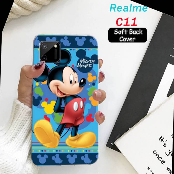 Realme_C11 Back Cover - Mickey Mouse - 2Gud Soft Case Cover