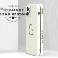 Hontinga for iPhone 7 Plus / 8 Plus Case New Pikachu Pokémon Design Side Design Phone Case Square Edge Pattern Liquid Silicone Cases Full Cover Camera Soft Protection Case. 