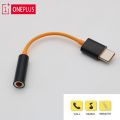 Original Oneplus Earphone Jack Adapter Type-C To 3.5mm Headphone Connector, Noise Cancelling Headphones Jack Converter Audio Adapter for OnePlus Nord CE/ 10 Pro/ 9 Pro/ 9/ 9R/ Nord/ 8 Pro/ 8T/ 8/ 7T Pro/ 7T/ 7T Pro/ 7 Pro/ 6T/ 6 (3.5MM Jack). 