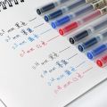 【ready stock Japanese MUJI Gel Pen 0.38/0.5mm Black Ink Pen Office Supplier. 