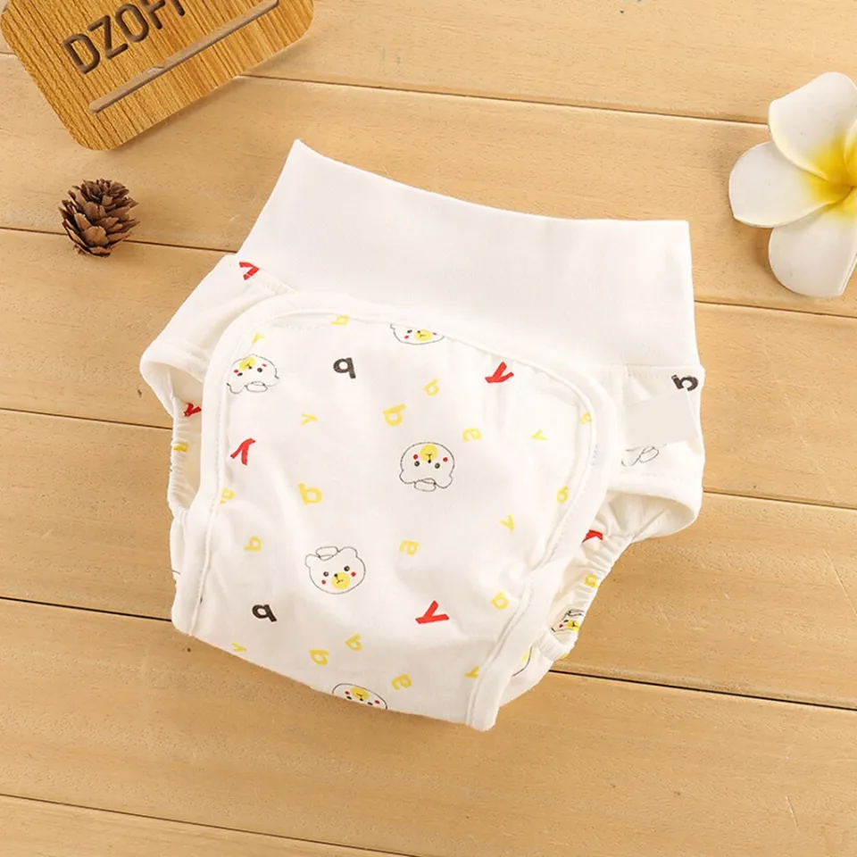 HOT】 Baby Diaper Washable Baby Cloth Diaper Cover Cotton