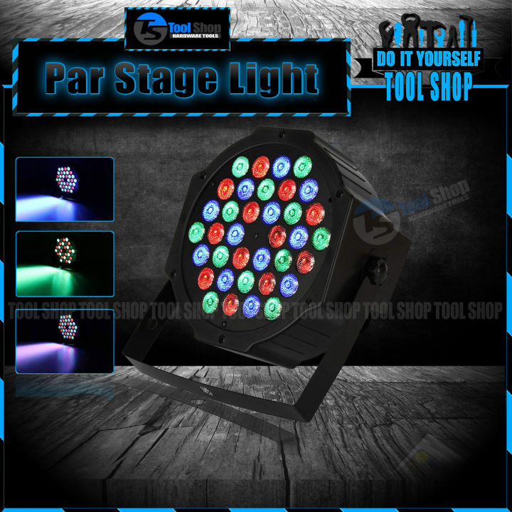 RGB 36 LED Par Stage Light DJ Disco Party Wedding Lighting