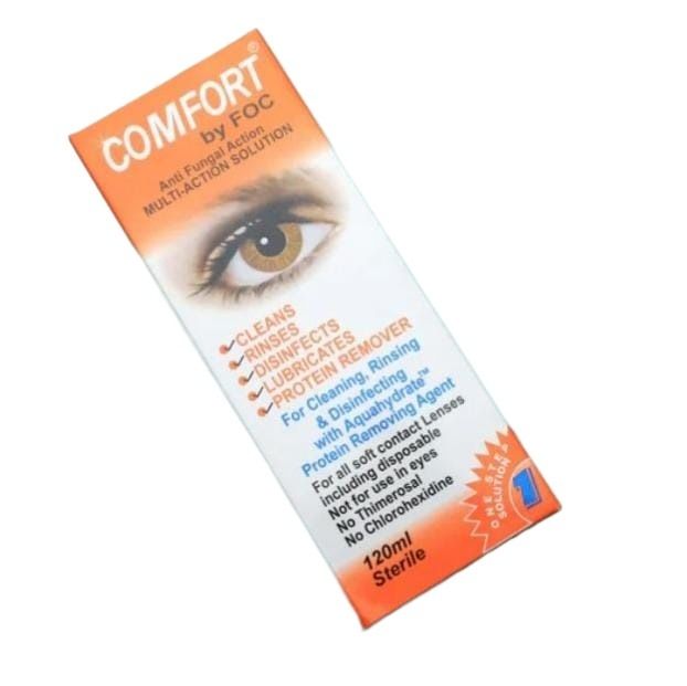 Comfort Contact Lens Solution 120ml - Multi Action Solution