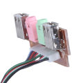 PC Computer USB Port Audio Headset Microphone Cable Support Front Panel. 