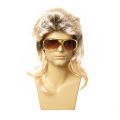 Funny 70s 80s Disco Natural Fluffy False Invisible Nightclub Bar Wig Synthetic Long Straight Wigs Retro Cosplay Wig Men Cosplay Wigs Short Curly Wig. 