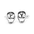 【Hengli jewelry story】dongsheng Fashion Iron Man Cufflink For Men Jewelry Marvel Comics The Avengers Cuff Link French Shirt Button Gifts -40. 