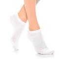 3 Pair White Socks Ankle Half Cut Athletic Cushioned Running Performance socks For Both Men/Women.. 