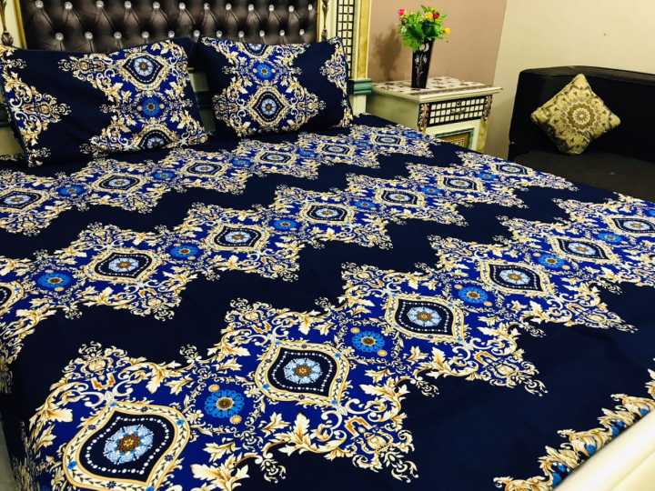 Doublebed%20Bed%20sheets%20Set%20King%20Size-%20100%25%20Cotton%20Bedsheets%20Double%20bed%20King-%20Printed%20Design%20Bedsheet%20Sets%20with%20Pillow%20Covers%20-%20Image%203