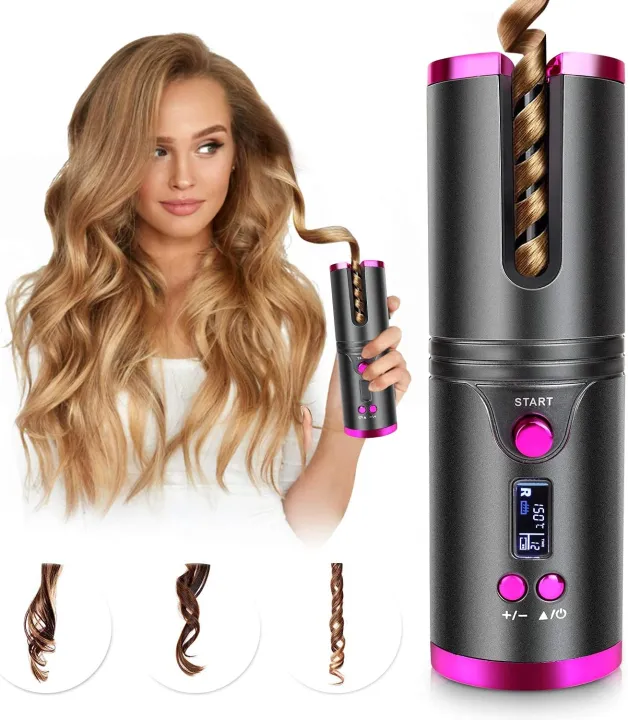 Cordless%20Hair%20Curler,%20Automatic%20Hair%20Curling%20Iron,%20Heatless%20Hair%20Rotating%20Curler%20with%203%20Temperature%20&%20Timer%20Settings,%20Portable%20Rechargeable%20Rotating%20Ceramic%20Curling%20Fast%20Heating%20-%20Image%209