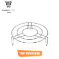 Stand - Pan Stand - Stainless Steel Pan Stand - Heat Resistant Hot Pot And Pan Stand (Round Shape) 20 cm Size, Handi stand. 